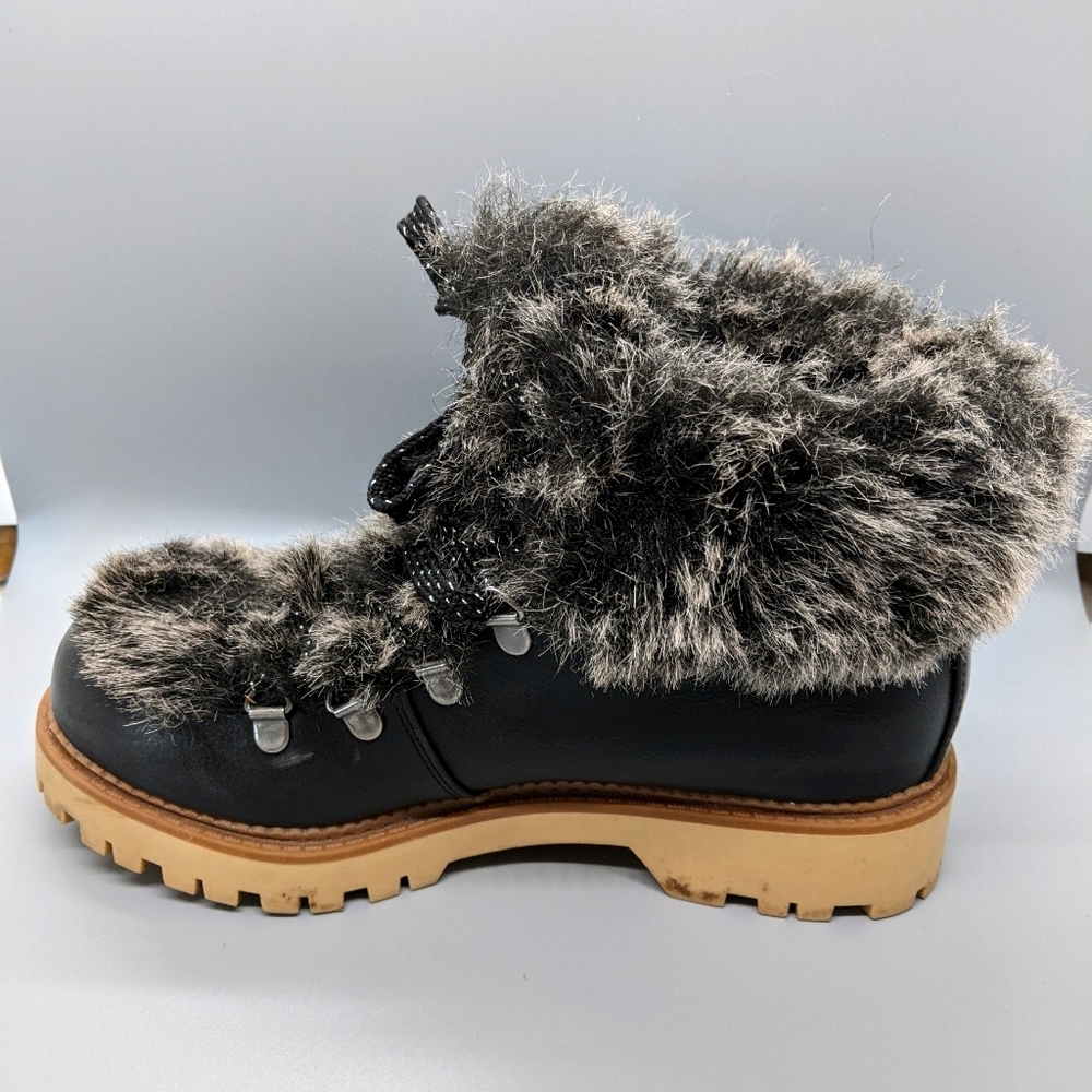 Sam Edelman faux fur boots size 7 - Picture 5 of 12